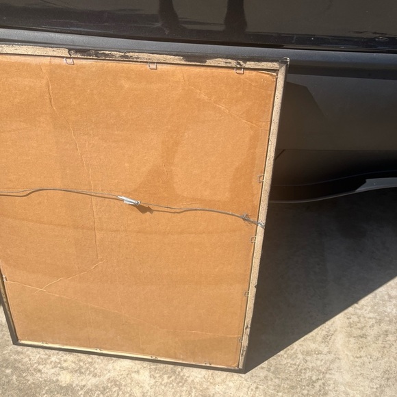 Framed Cowboy Portrait with Hat and Bandana - Picture 8 of 9